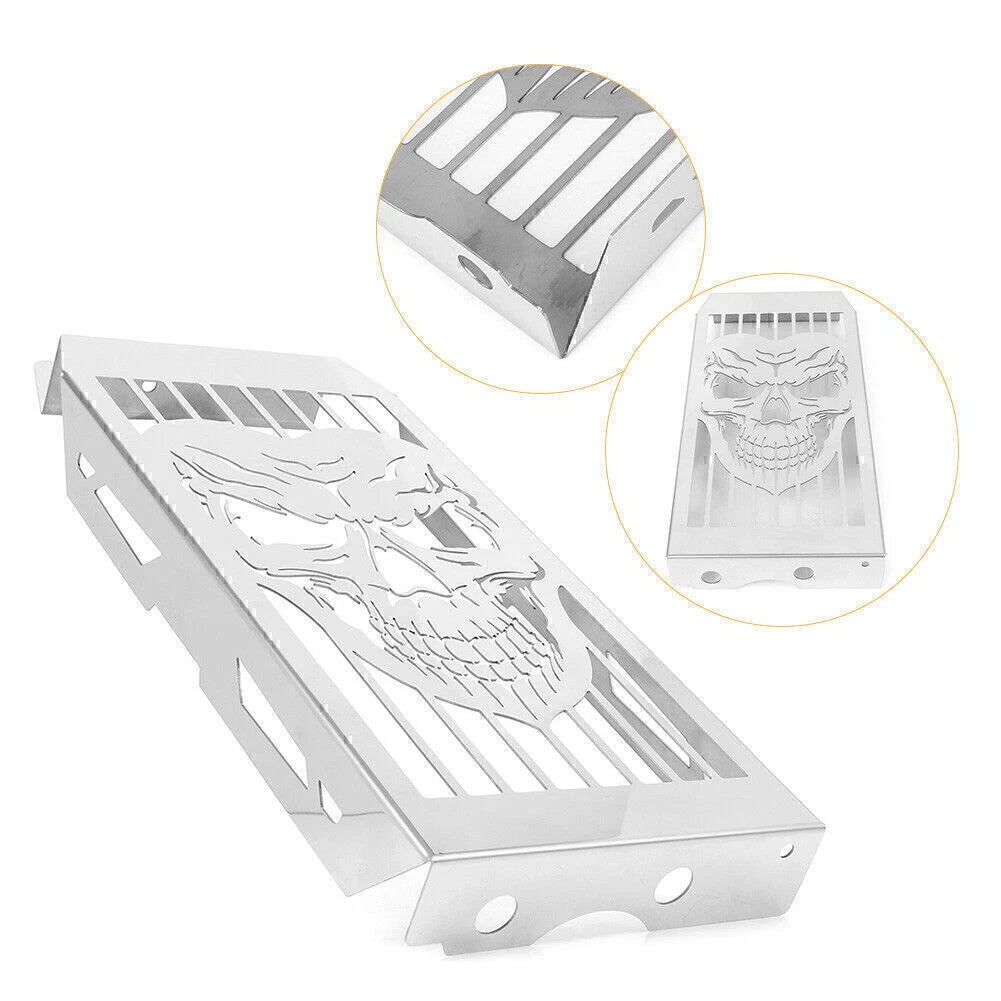Chrome Steel Radiator Grill Guard for Honda Shadow VLX400 VLX600 (All)
