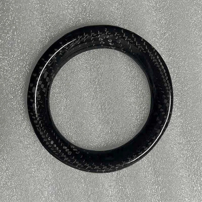 100% Carbon Fiber Dashboard AC Vent Cover Trim Ring for Nissan GTR R35 2009-2016