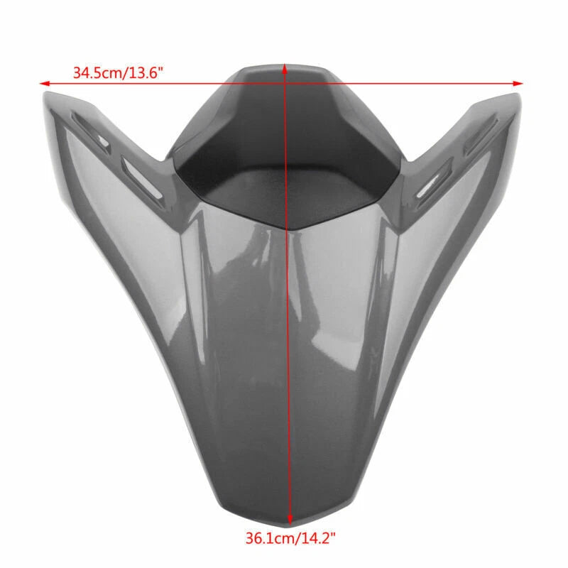 ABS Rear Seat Fairing Cover for Kawasaki Z900 Z (2017-2024) Grey