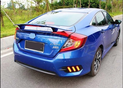 Factory Style Spoiler Wing ABS for Honda Civic Sedan 2016-2021