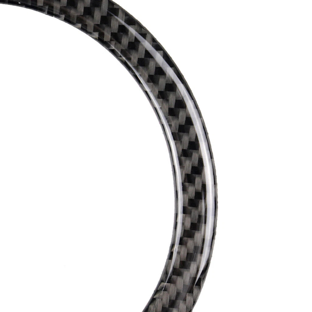 Carbon Fiber Steering Wheel Sticker Cover for Mini Cooper R55 R56 R60 R61 (2007-2021)