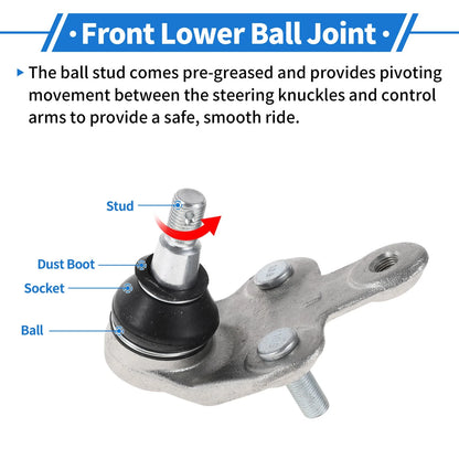 Front Lower Ball Joints  for Toyota Sienna (2010-2016)