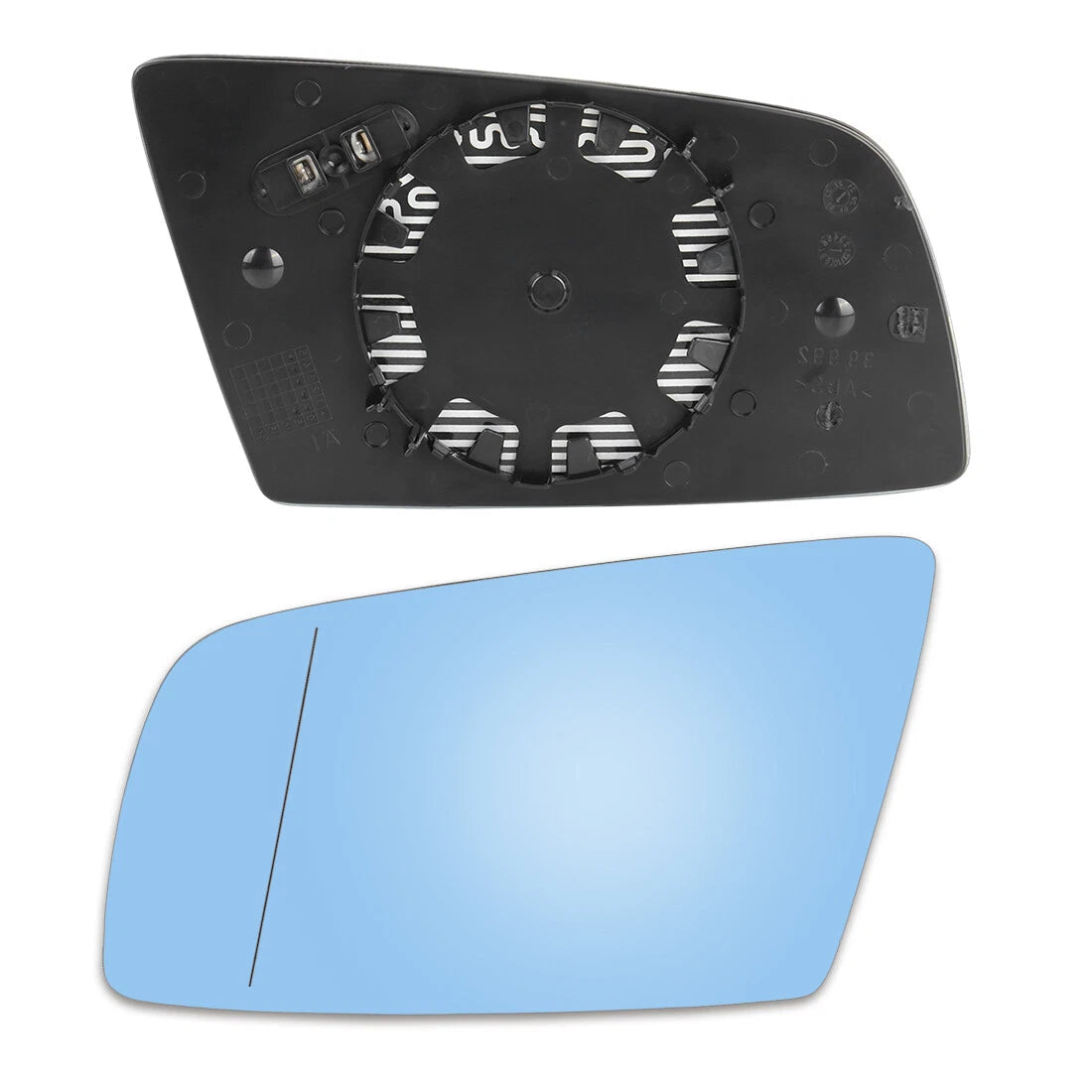 Heated Left Driver Side Door Mirror Glass for BMW E60 E61 E63 E64 (2007-2010)