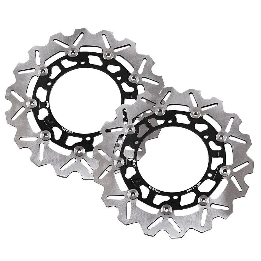 Front Brake Disc Rotors for Yamaha WR250X, YZF600R, FZS1000, FJR1300 (2001-2023)
