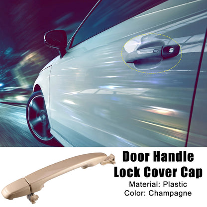 Exterior Door Handle Lock Cover for Toyota Sienna (Champagne)