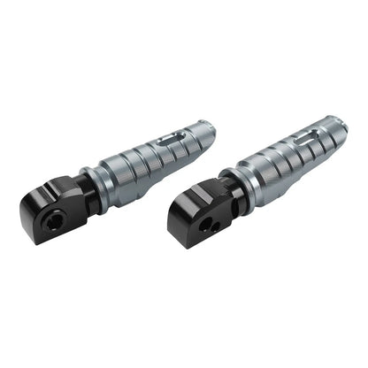 Grey Rear Passenger Footrest Pegs for BMW G310GS G310R G310RR (2017-2024)