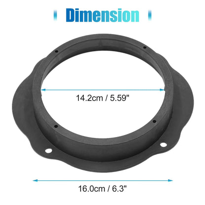 2 x 6.5" Speaker Spacer Rings for Ford Audio Subwoofer Mounting Adapter