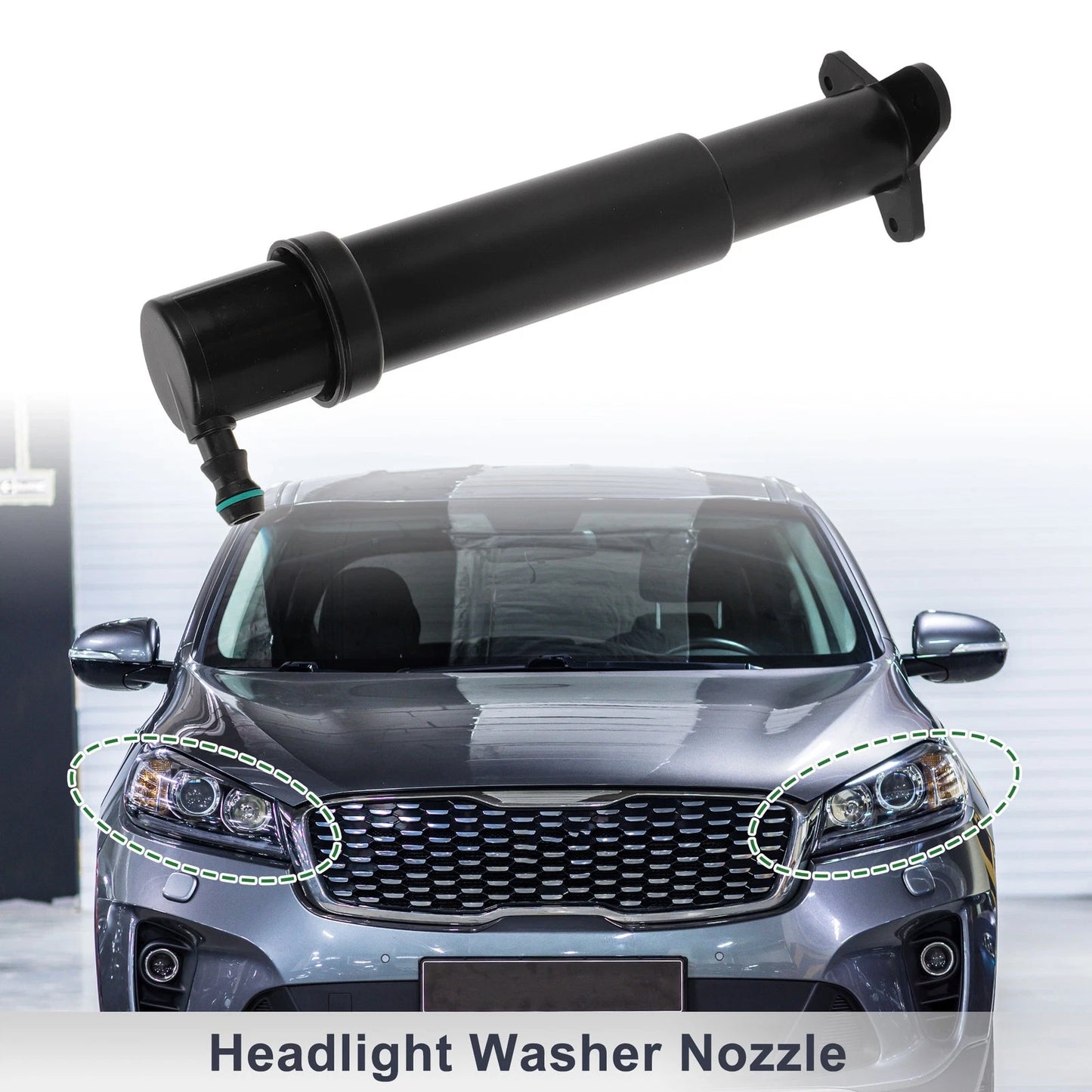 1 x Headlight Washer Nozzle for Porsche