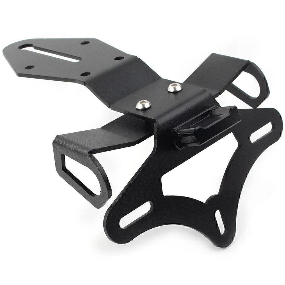Black Steel Fender Eliminator License Plate Holder for KAWASAKI ZX-10R (16-20)