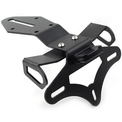 Black Steel Fender Eliminator License Plate Holder for KAWASAKI ZX-10R (16-20)