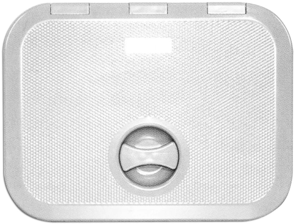 Access Hatch White Europa 375x280mm Italian ASA Plastic Made in Italy