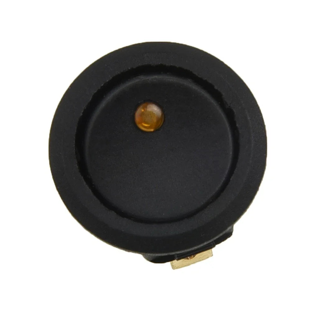 DC 12V Waterproof ON/OFF Round Rocker Boat LED Light Toggle Switches