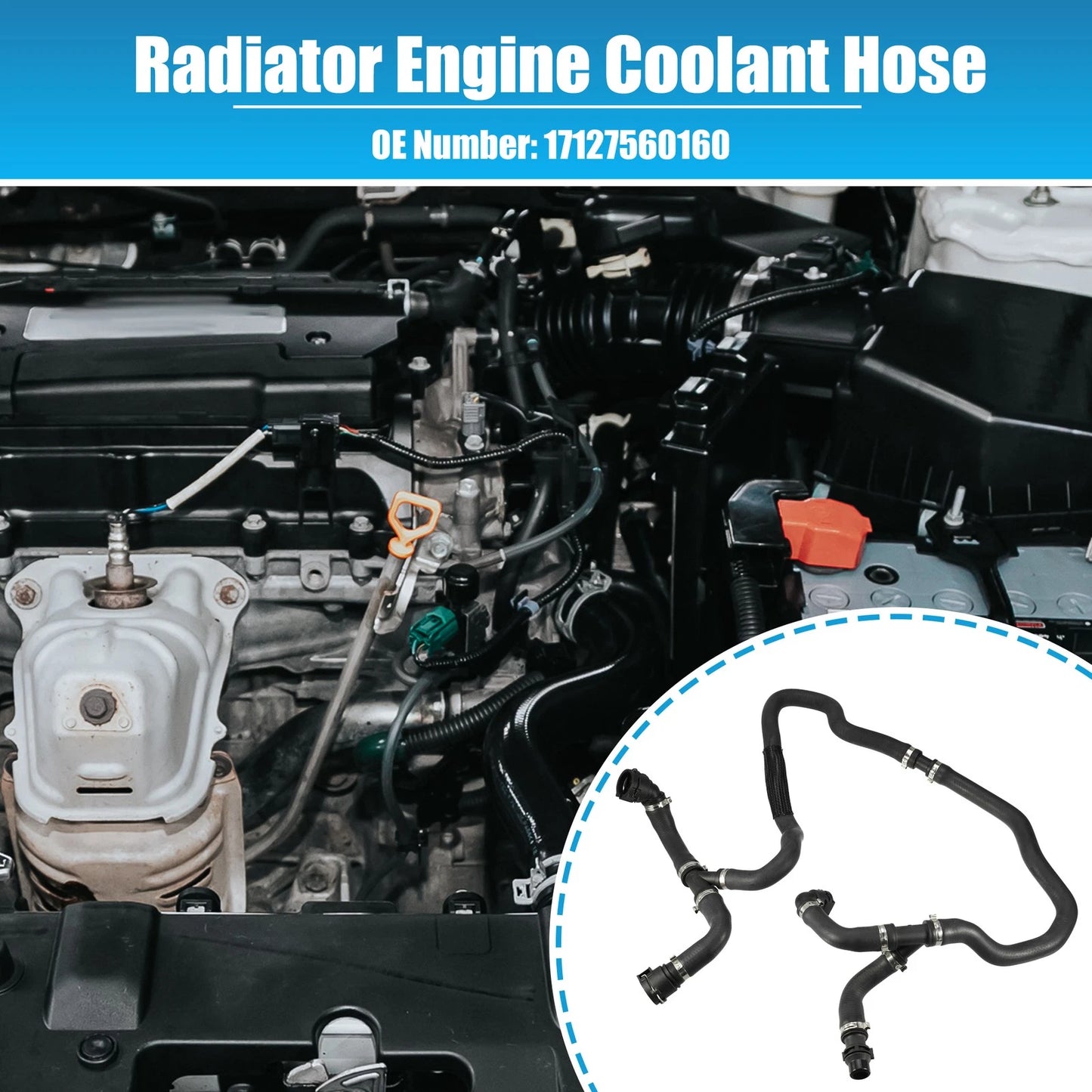 Cooling Return Hose for BMW 525i (2006-2007)
