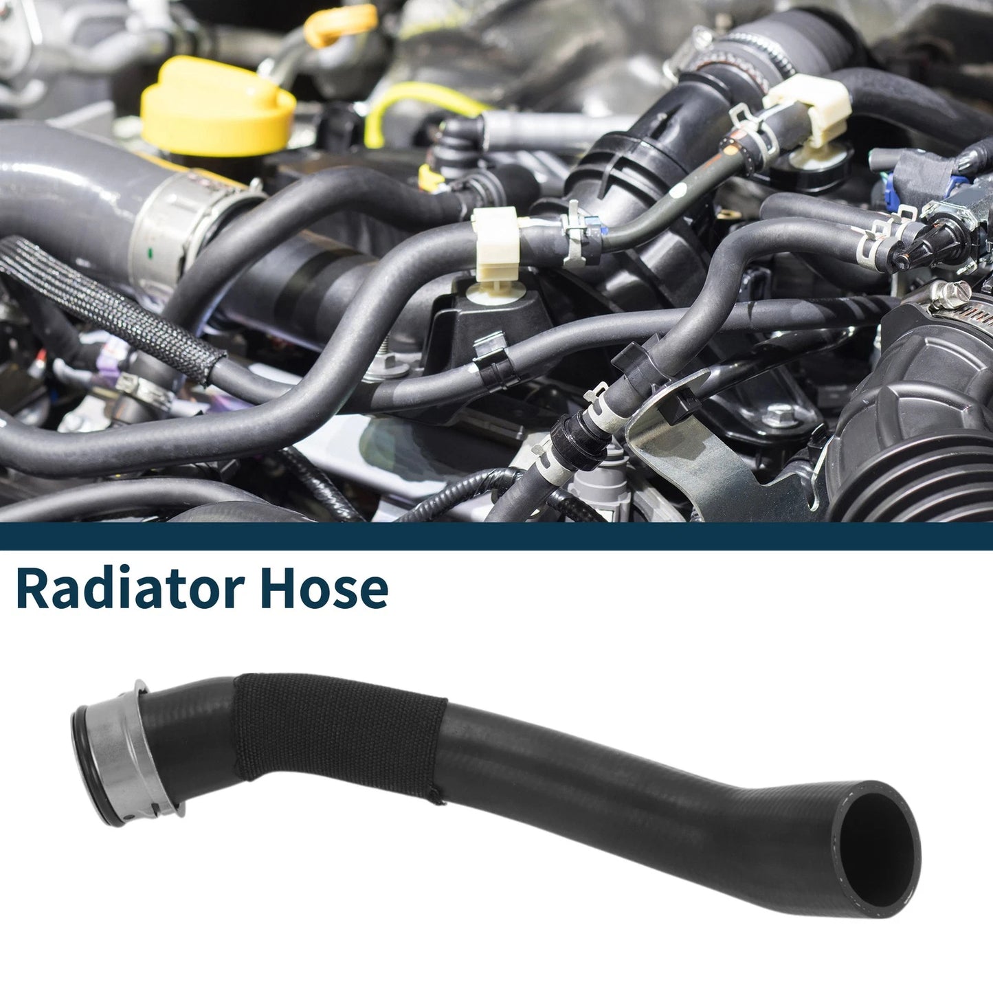 Radiator Hose for Porsche 718 Boxster Downpipe (2017-2024)