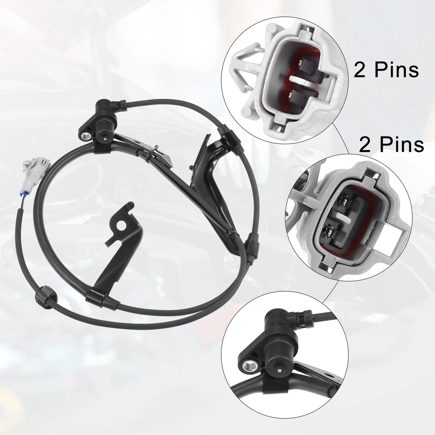 Front Left Right ABS Wheel Speed Sensors for Toyota RAV4 (2001-2005)