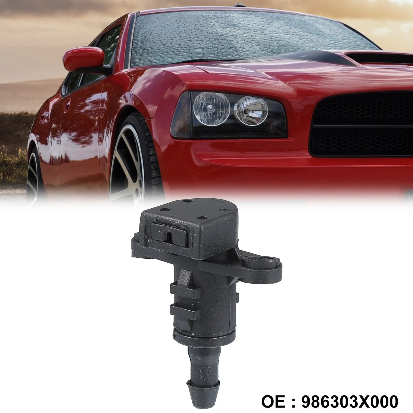 Front Windshield Washer Nozzles for Kia Forte (2014-2018)