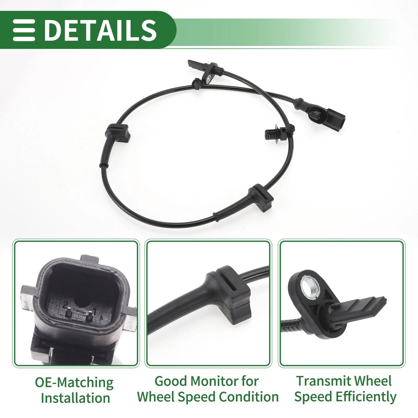 ABS Wheel Speed Sensor for Ford B-Max (2013-2018)