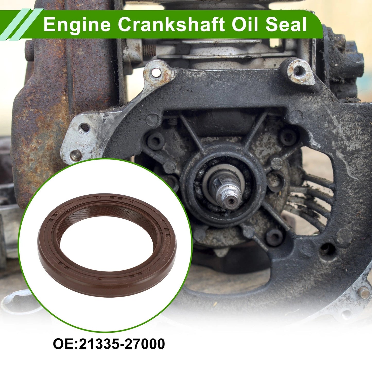 Crankshaft Oil Seal for MINI COOPER, DODGE NEON (2002-2008, 1995-2005)