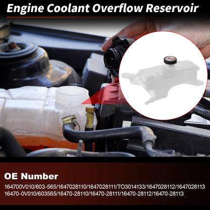 Coolant Expansion Reservoir Tank w/Cap for Toyota RAV4 (2006-2018)