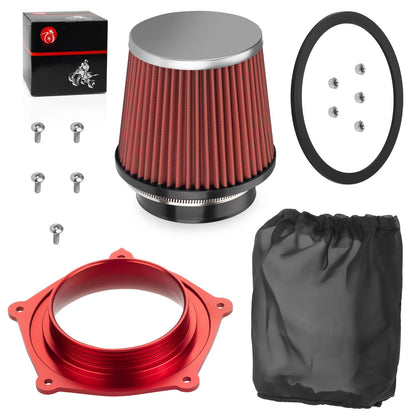 Air Filter w/Guide Holder for YFZ450/YFZ450R/YFZ450RSE/YFZ450X (2004–2024)