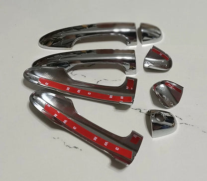 External Side Door Handle Cover Trims for Toyota Hilux Revo (2015-2019) 8x