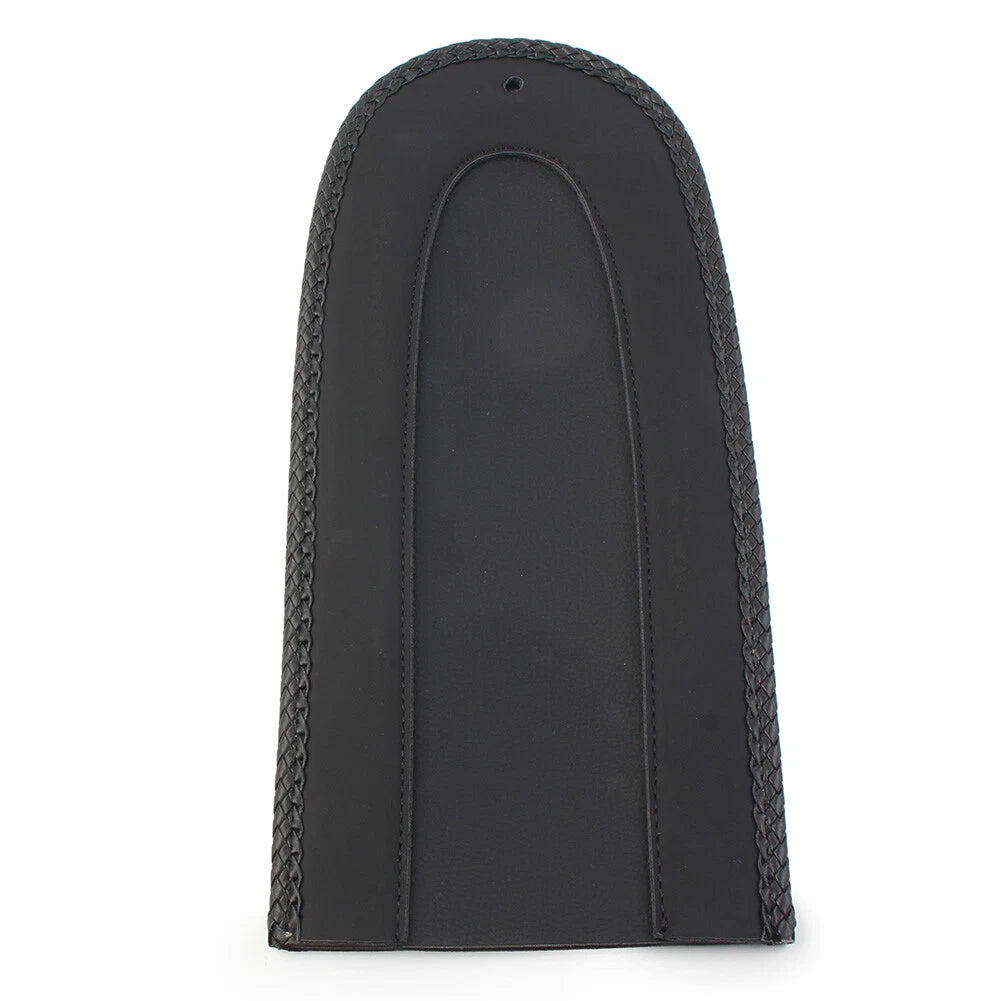Black Rear Fender Bib Solo Seat for Harley Softail Fat Bob Deluxe (2018-2023)