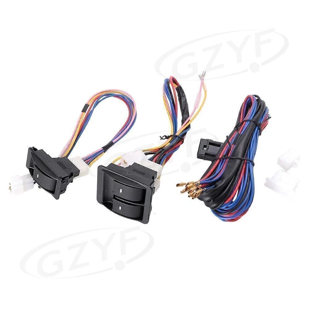12V Wiring Harness for Universal Electric Window Switch Kits
