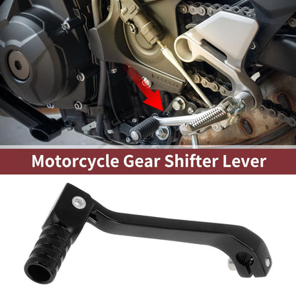Folding Motorcycle Gear Shifter Lever for Kayo K6 Black
