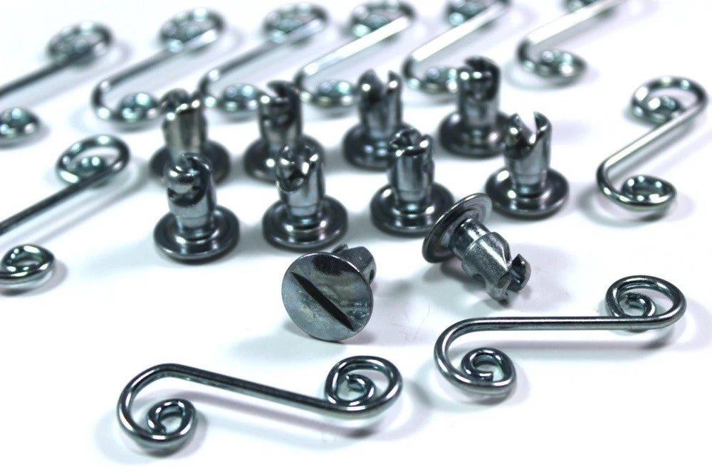 dzus 10x Attaches Moto Démontage Rapide Quart de Tour Fendue D4 AJ5 for Moto