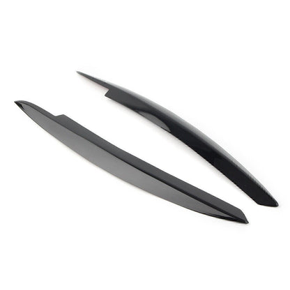 Black Headlight Eyelid Covers for VW Golf VI MK6 2008-2013 (2008-2013)