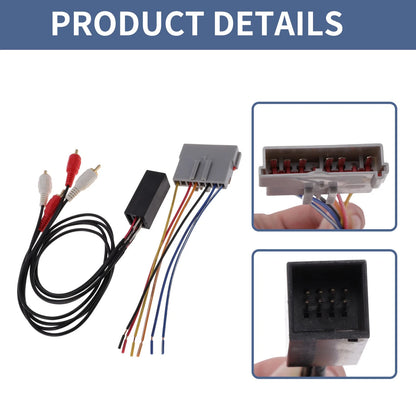Car Stereo CD Player Wiring Harness Set for Ford Bronco (1980-1996)