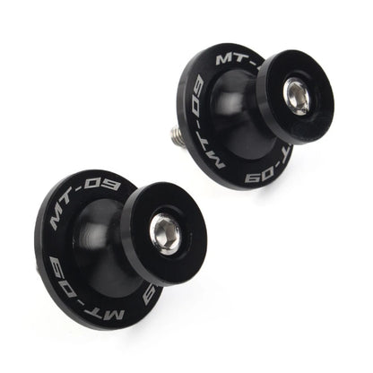 6MM Swingarm Spools Sliders for YAMAHA MT-09 FZ09 (2013-2022) Black