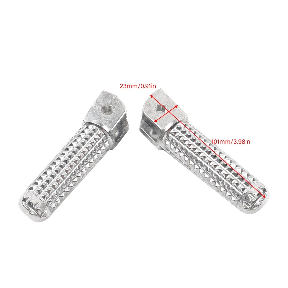 Front Foot Pegs Adapters for Yamaha FZ8 FZ6 N/S FZ6R FZ1 FZS 600 Fazer (2010-2016)