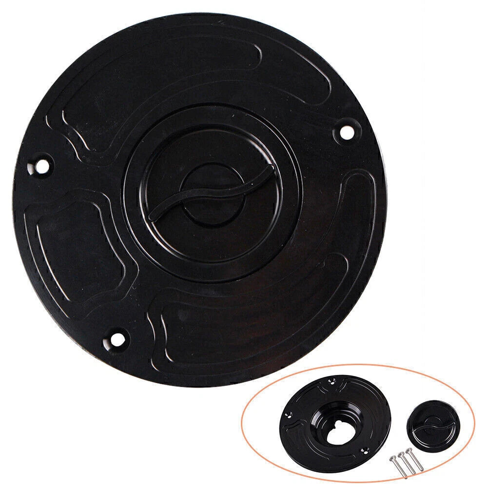 Black Fuel Gas Tank Cap for Yamaha YZF R1 R6 (1999-2012)
