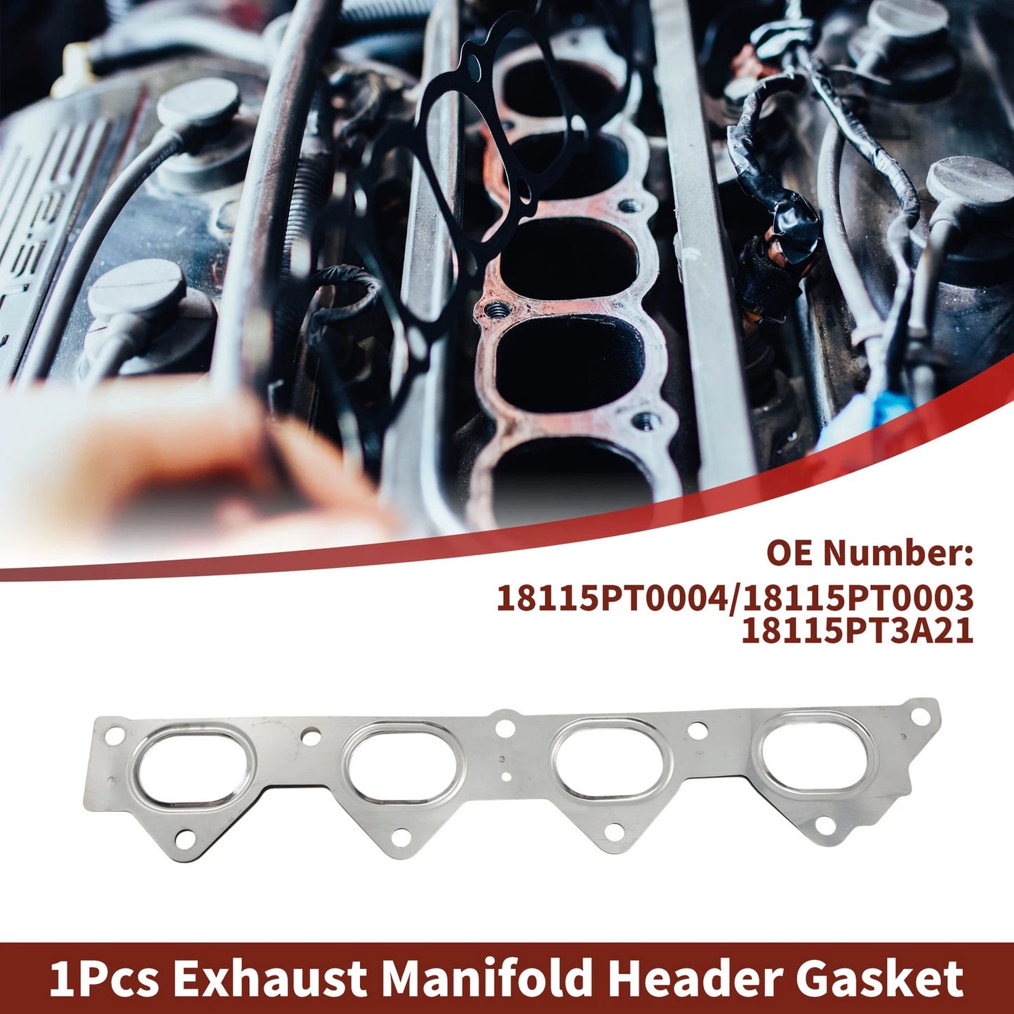 Exhaust Manifold Header Gasket for Honda Accord (1990-1998)