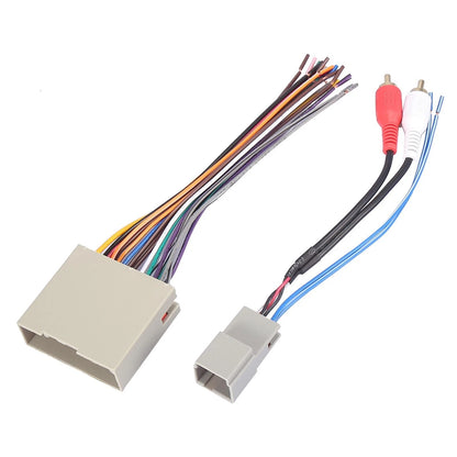 Stereo CD Player Wiring Harness Set 2 x RCA Connectors for Ford Freestar