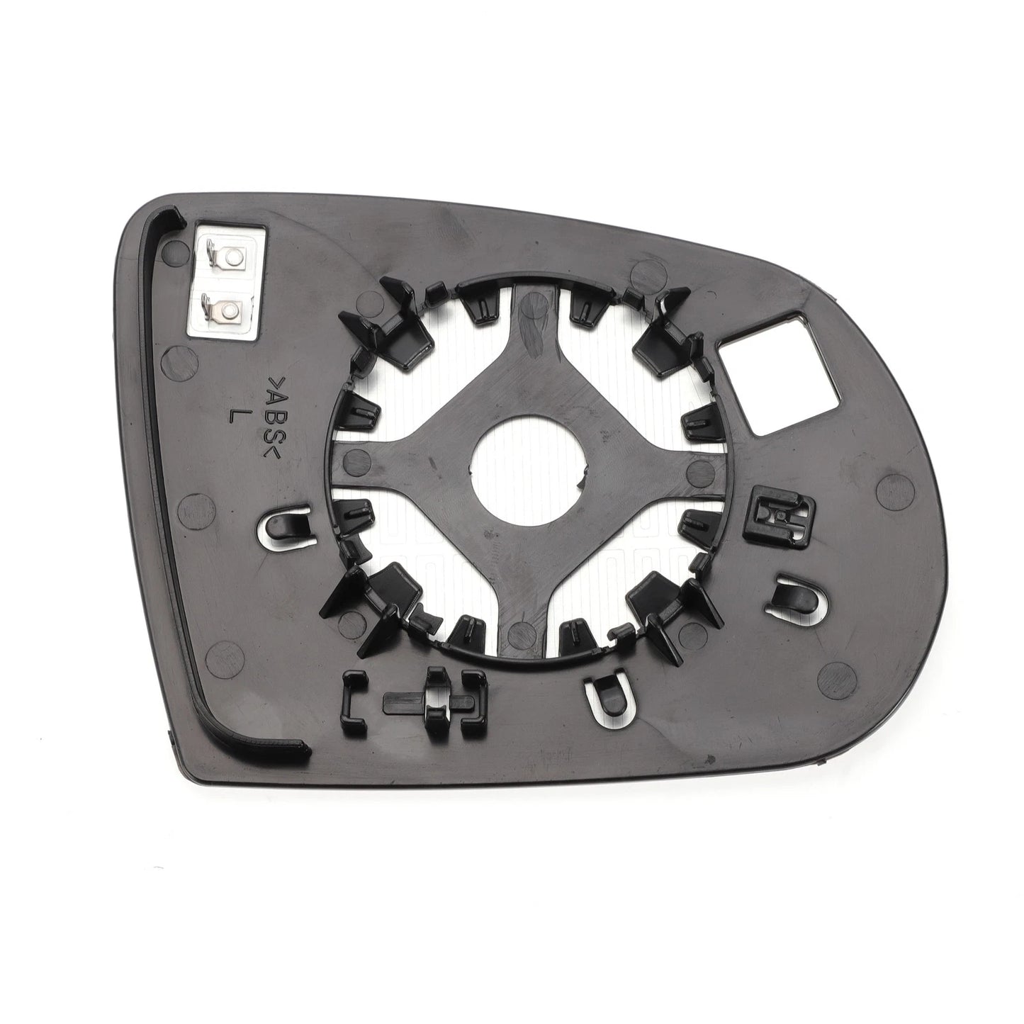Left Side White Heated Mirror Glass for JEEP GRAND CHEROKEE, COMPASS