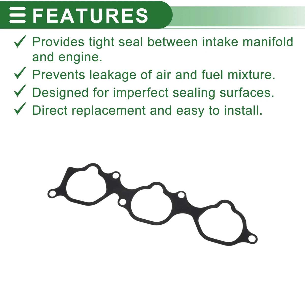 Engine Intake Manifold Gasket for Lexus RX (2008-2015) - 1 x Gasket