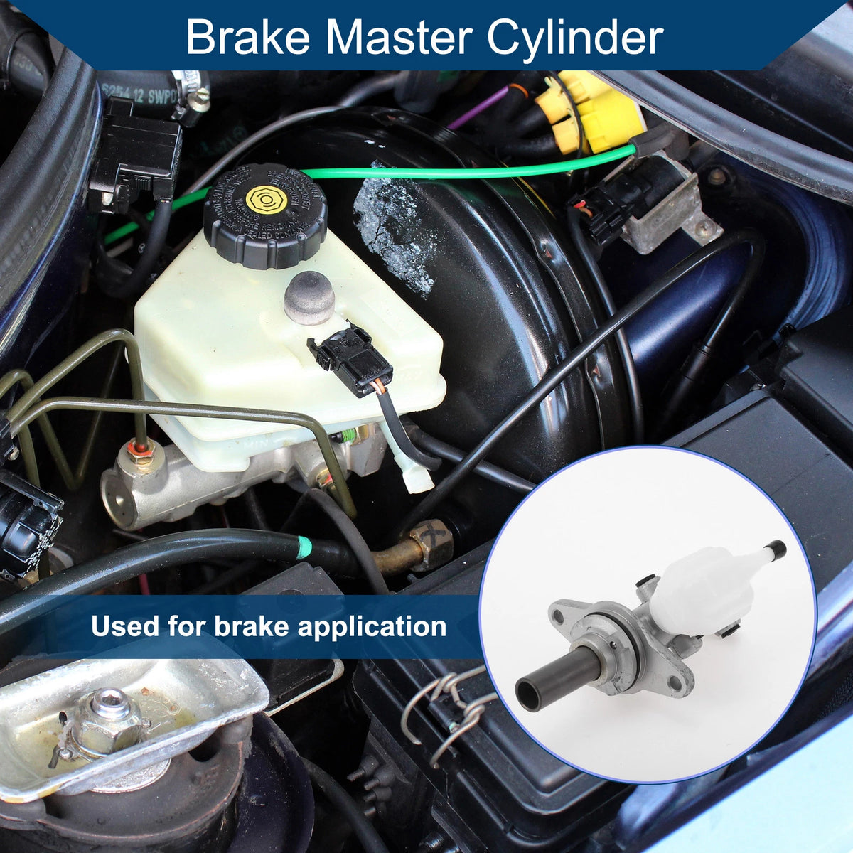 Brake Master Cylinder w/ Reservoir for Toyota Highlander (2008-2014)