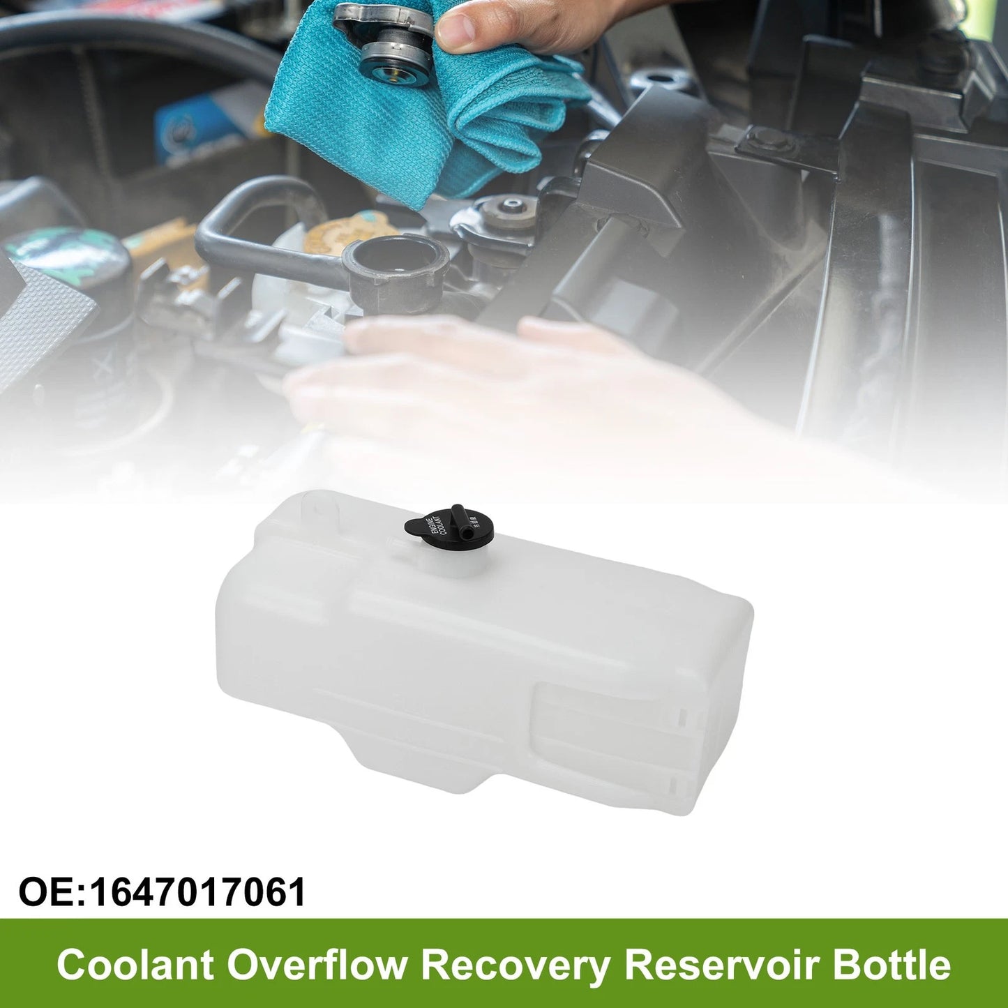 Coolant Expansion Recovery Overflow Tank for Toyota Coaster