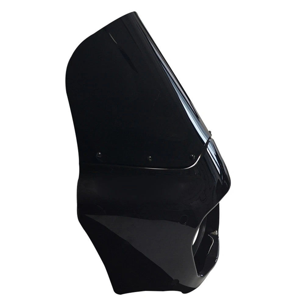 Black Front Fairing Windshield for Harley Softail Fat Bob FXFB (2018-2019)