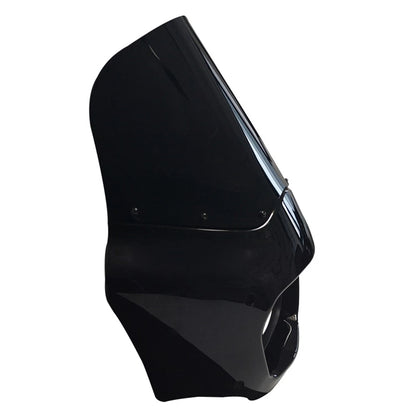 Black Front Fairing Windshield for Harley Softail Fat Bob FXFB (2018-2019)