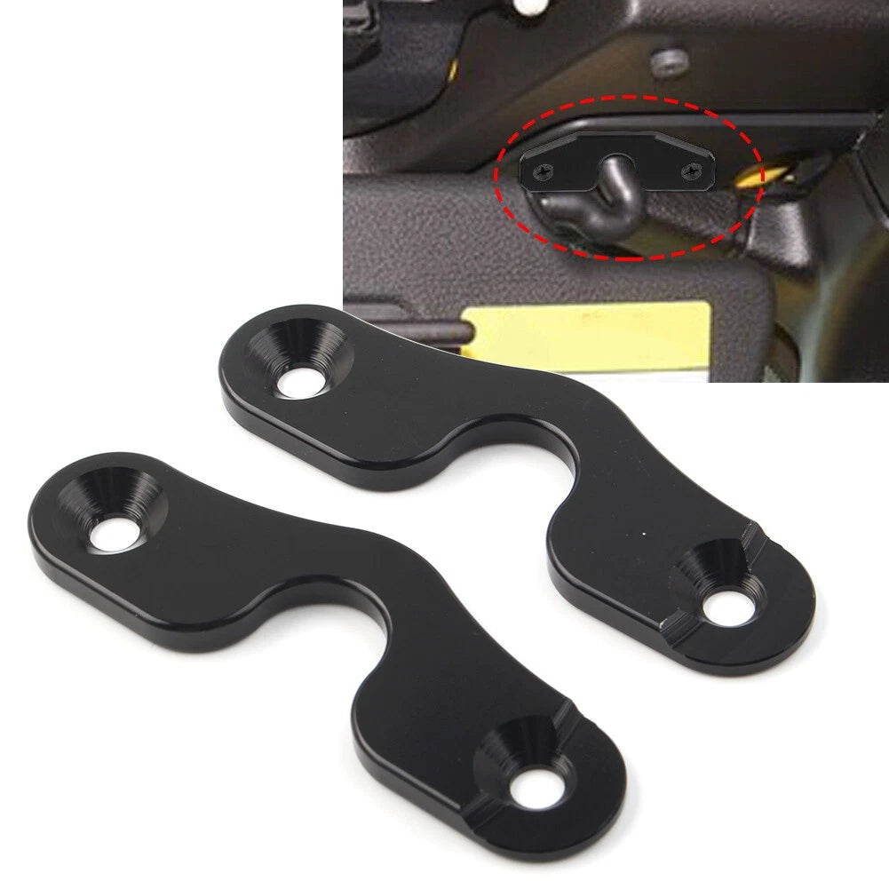 2 x Sun Visor Clips for Jeep Wrangler JK JL JT Gladiator (2018-2022)
