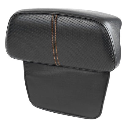 Backrest Pad Black Passenger for Harley Road Glide Touring (2014 - 2023)