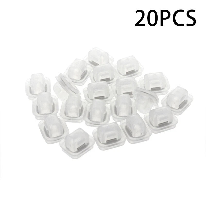 20x White Moulding Clips Door Trim Retainer for BMW E46/E90/E91 (1998–2013)