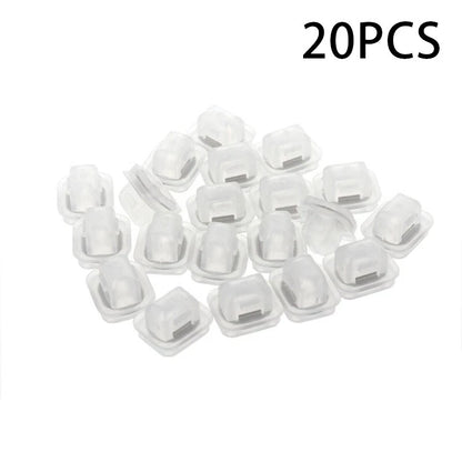 20x White Moulding Clips Door Trim Retainer for BMW E46/E90/E91 (1998–2013)