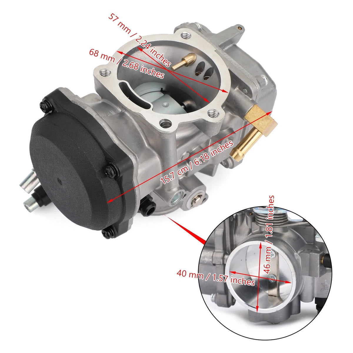 40mm Carburetor for Harley Dyna, Touring, Sportster XL883 (2004-2006)