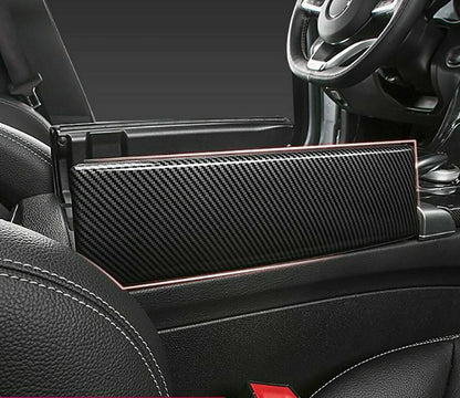 Carbon Color Console Armrest Box Panel Cover for Mercedes W205 X253 (2015-2019)