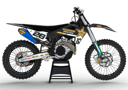 MX Graphic Kit for Husqvarna TC 85 Black Style Sticker (2018-2024)