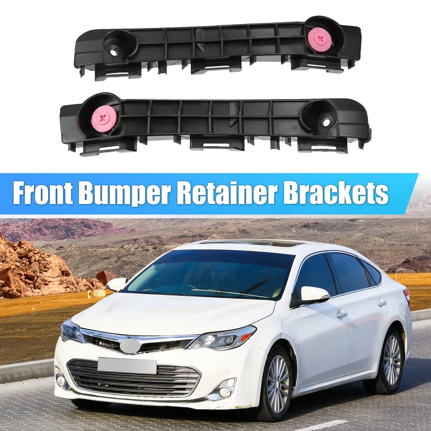 Pair Front Bumper Mounting Support Bracket for Toyota Avalon